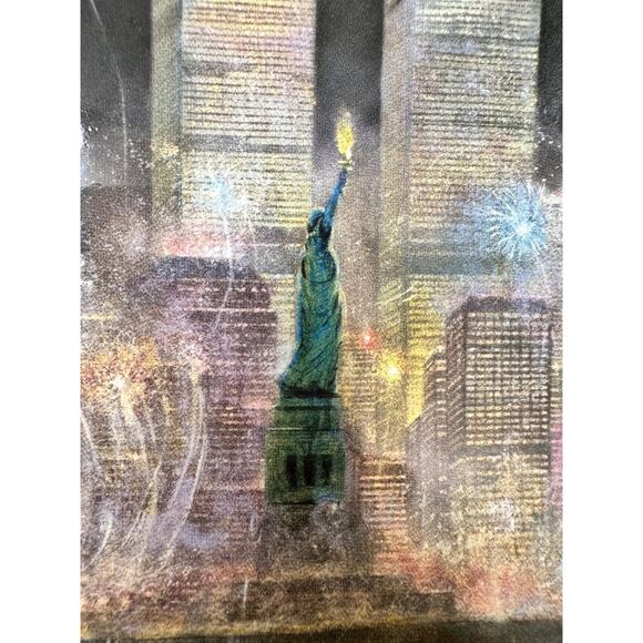TWIN TOWERS New York City NYC Bradford Exchange Tray numbered 2002 - Picture 5 of 9